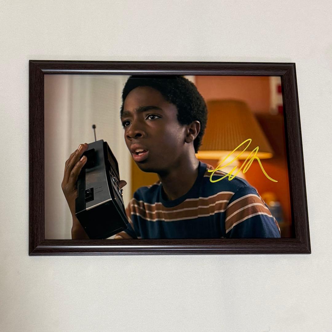 ストレンジャーシングス ケイレブ・マクラフリン 直筆サイン