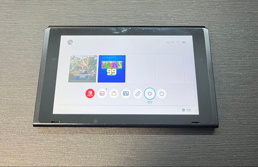 457 Nintendo switch 初期型 本体のみ