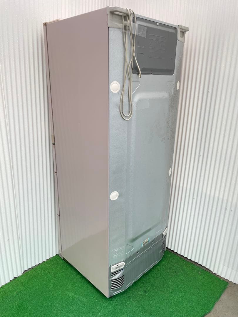 905 三菱 おしゃれレトロ5ドア冷蔵庫 455L 右開き シャンパンロゼ 国産