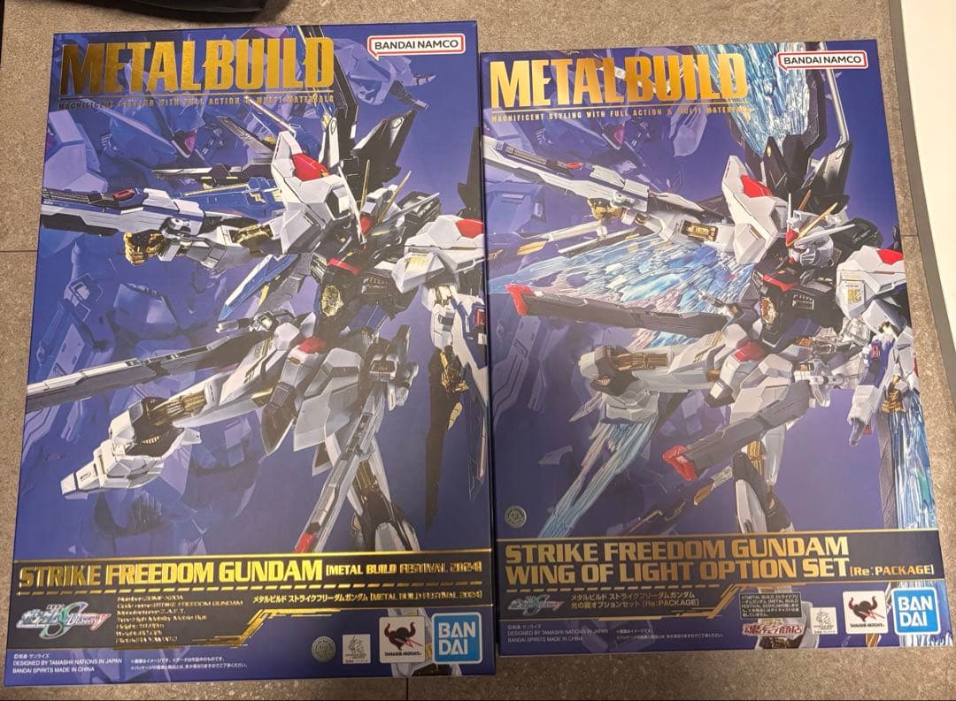 メタルビルド　ストライクフリーダムガンダム　2024 光の翼