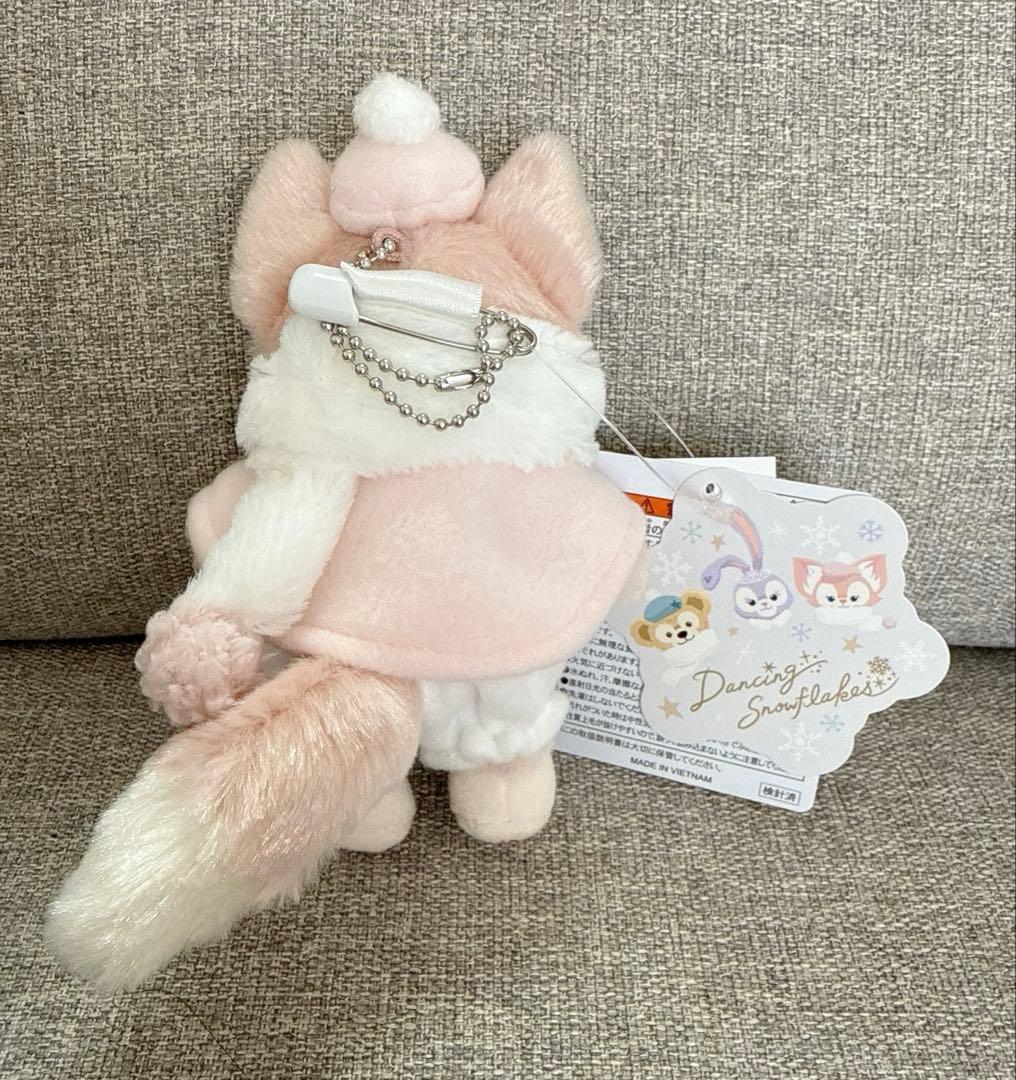 ディズニーシー ダンシングスノーフレークス リーナベル ぬいぐるみバッジ ぬいば