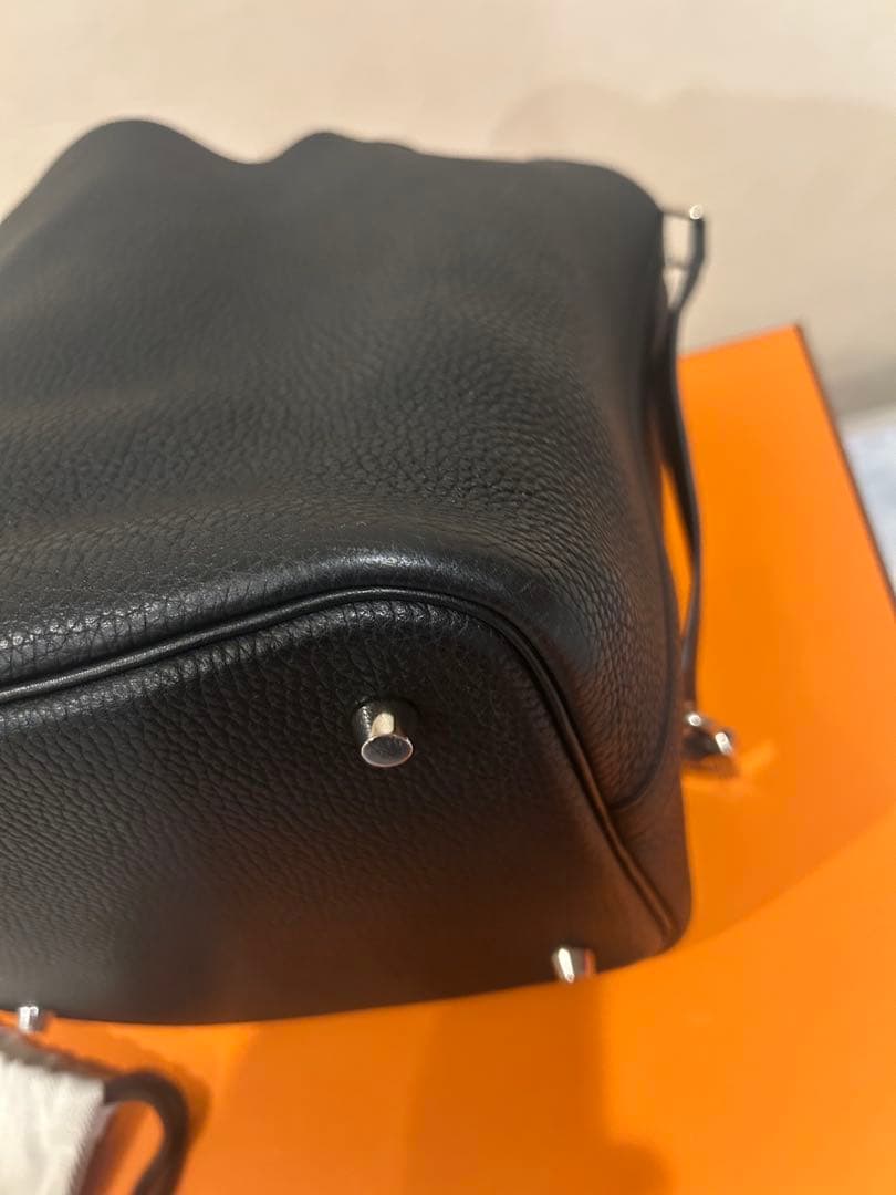 ♡美品♡エルメス ピコタンロックMM ノワール シルバー金具