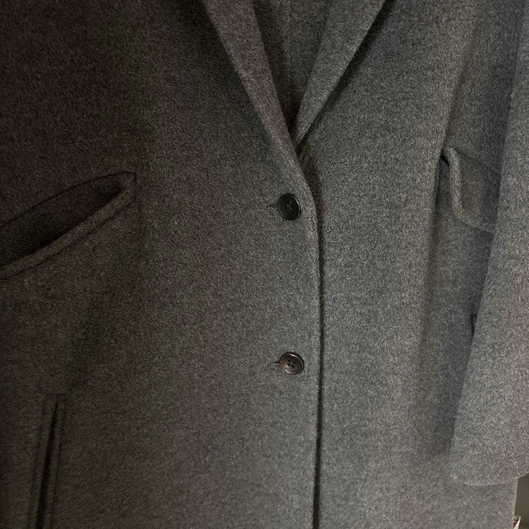 【美品】CINOH チノ カシミヤ混ウールチェスターコート Mサイズ