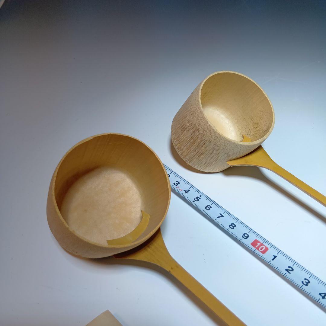 茶道具　水屋杓、御柄杓、水越杓、他4点 おまとめ　未使用品　美品