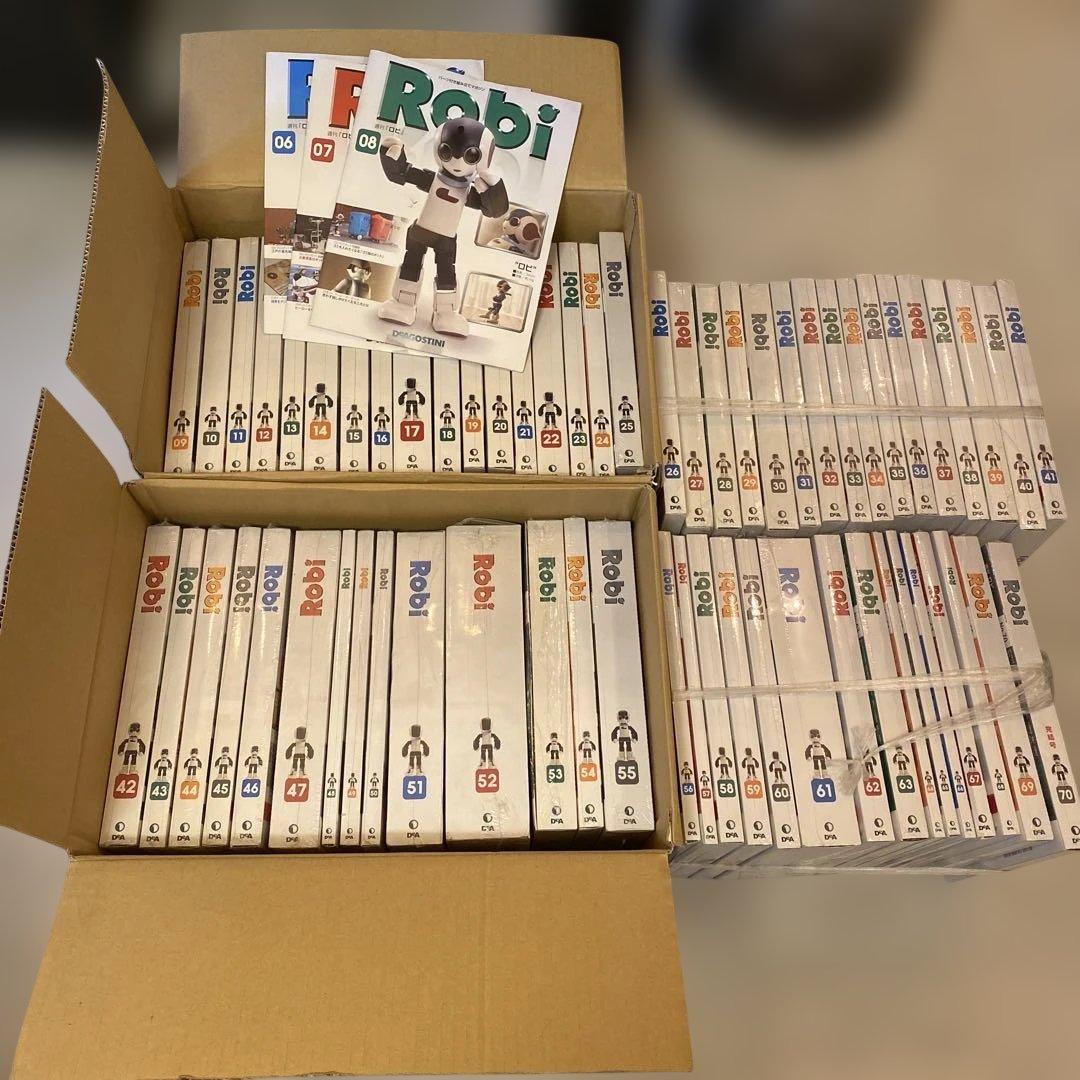 Robi ９〜70巻　62冊セット デアゴスティーニ
