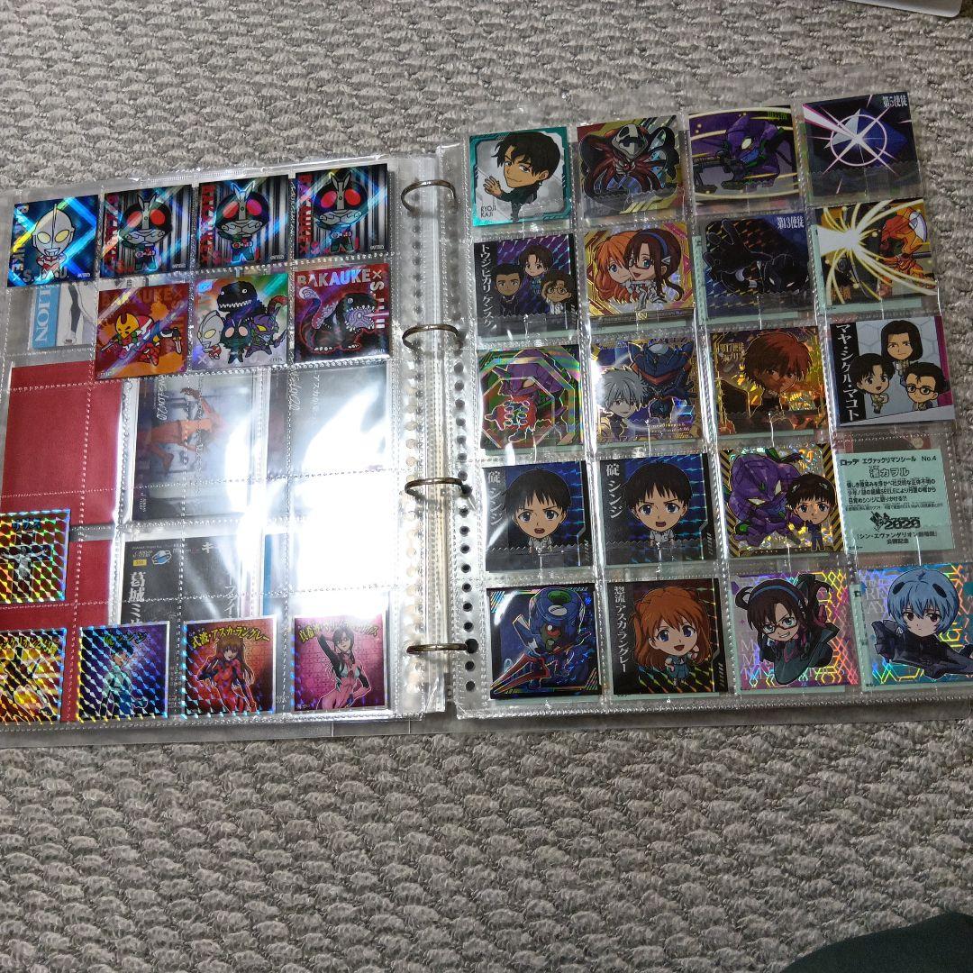 エヴァビックリマンウエハースシールカードグッズアニメノンジャンルまとめ売り大量