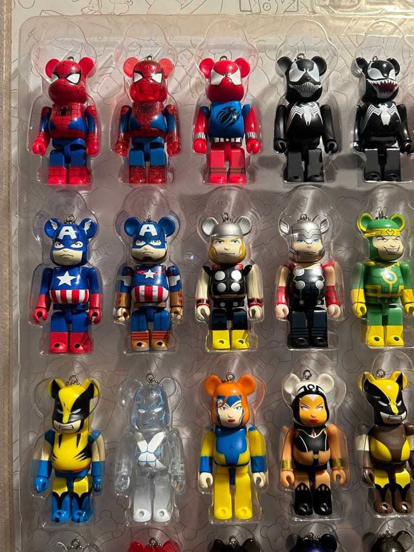 ベアブリック BE@RBRICK 45体 まとめ売り レア　マーベル　DC