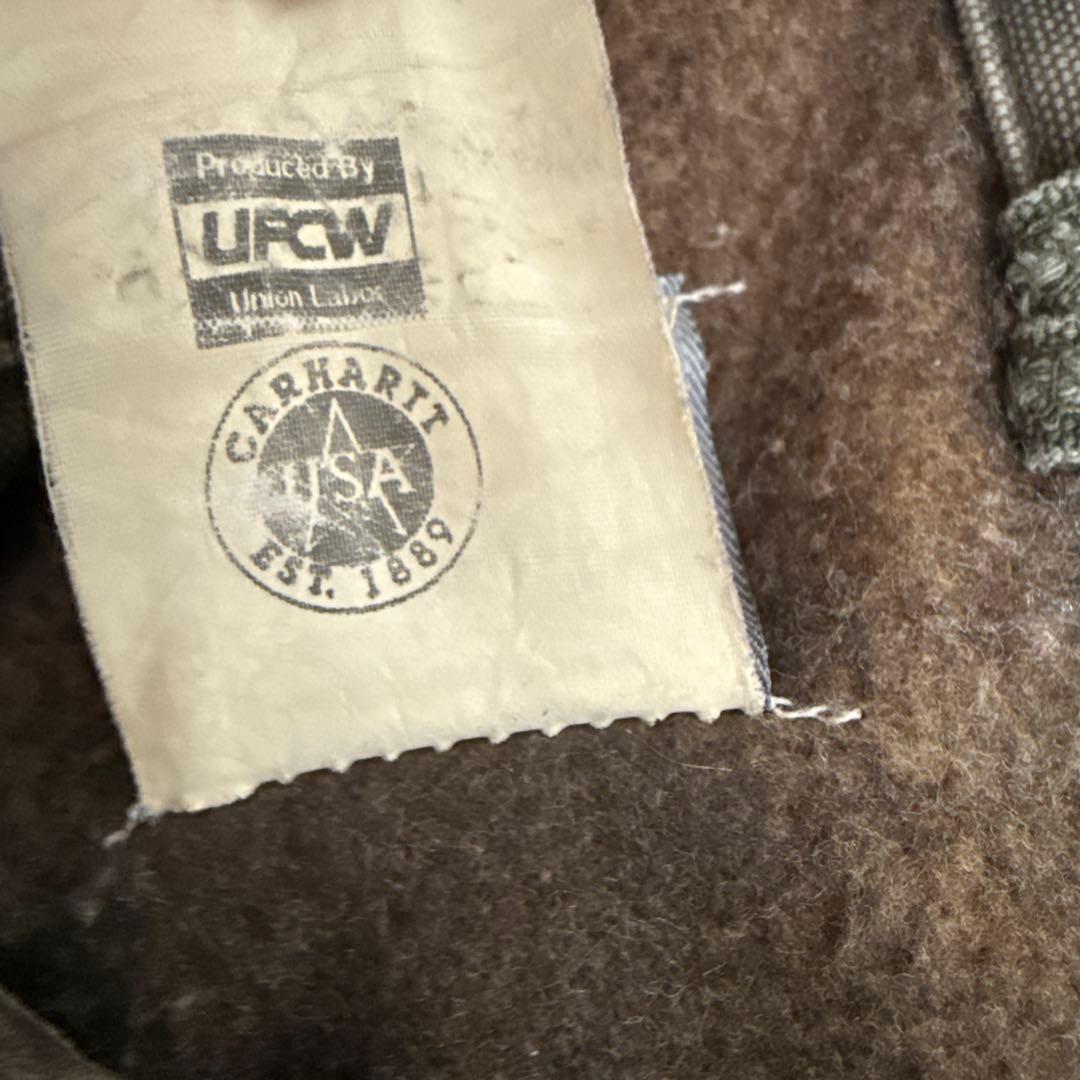 Carhartt デトロイトジャケット モスグリーン色