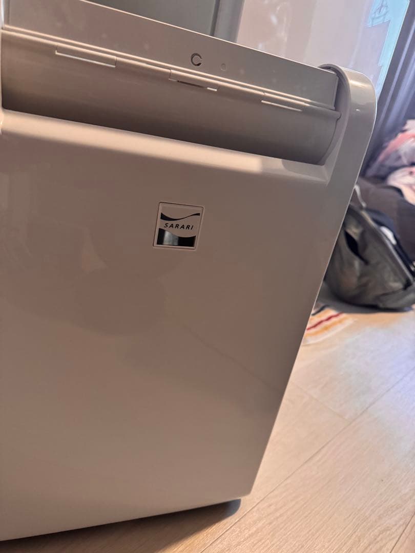 【美品】三菱 衣類乾燥除湿機 MJ-M100SX-W 2022年製