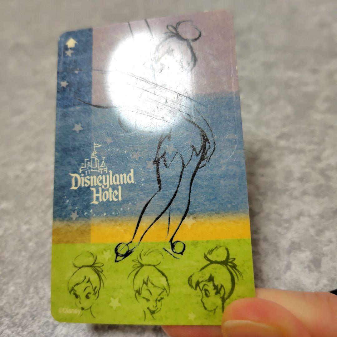 海外ディズニー　ホテルカードキー　ティンカーベル　DISNEY　ルームキーカード