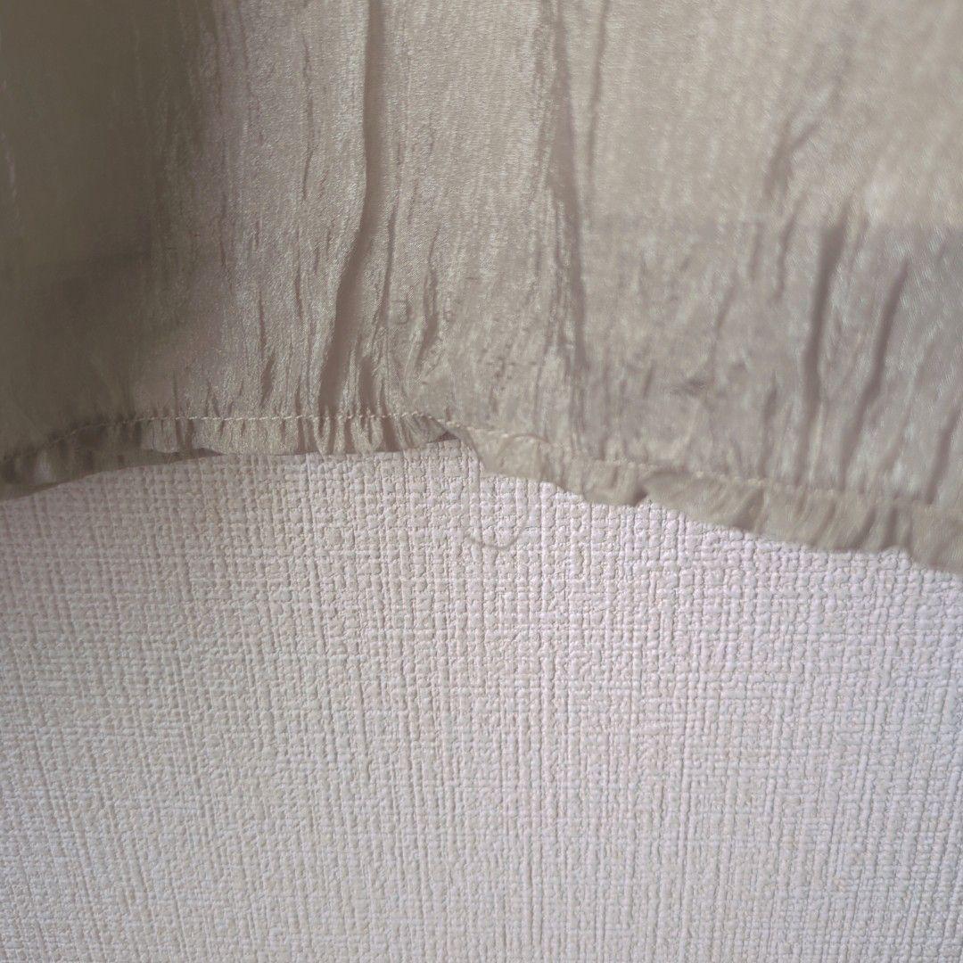 訳あり niana ニアナ ドリードール シアーAラインワンピース M 結婚式