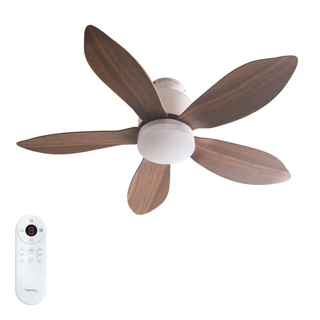 【VENTOTA】 Folia シーリングファン DCモーター リモコン付き