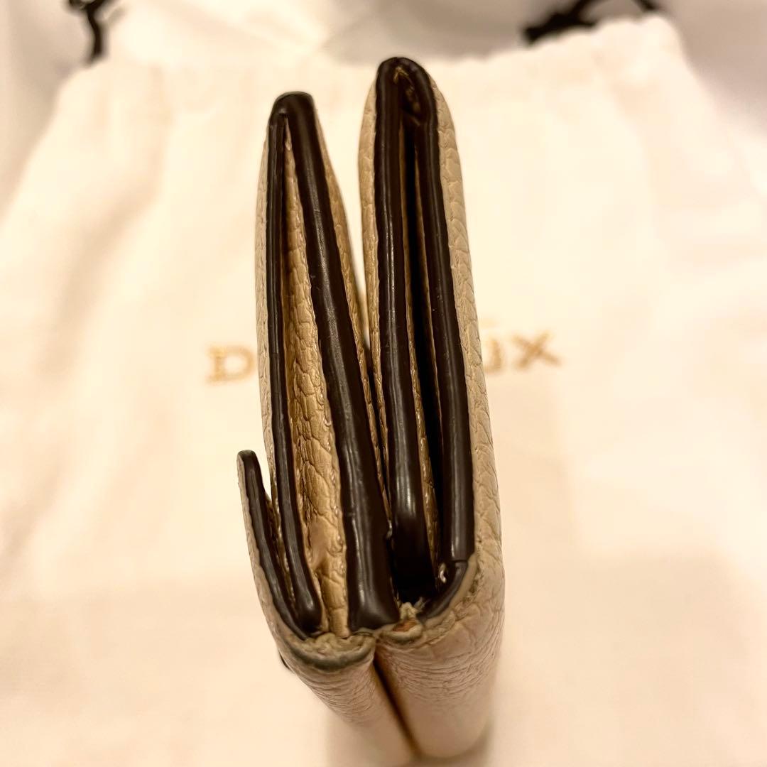 【良品】現行モデル DELVAUXデルヴォー　3つ折財布 レザー