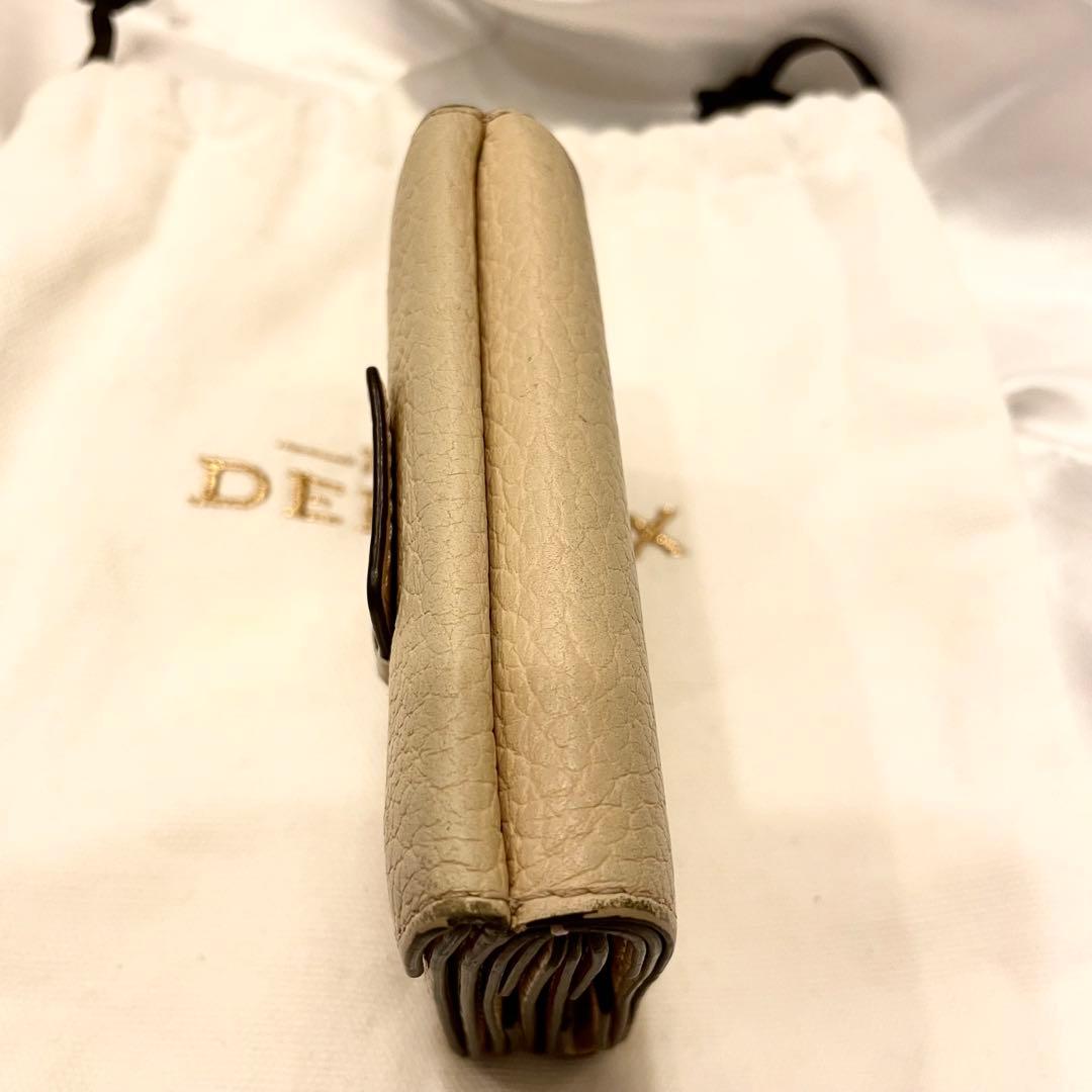 【良品】現行モデル DELVAUXデルヴォー　3つ折財布 レザー