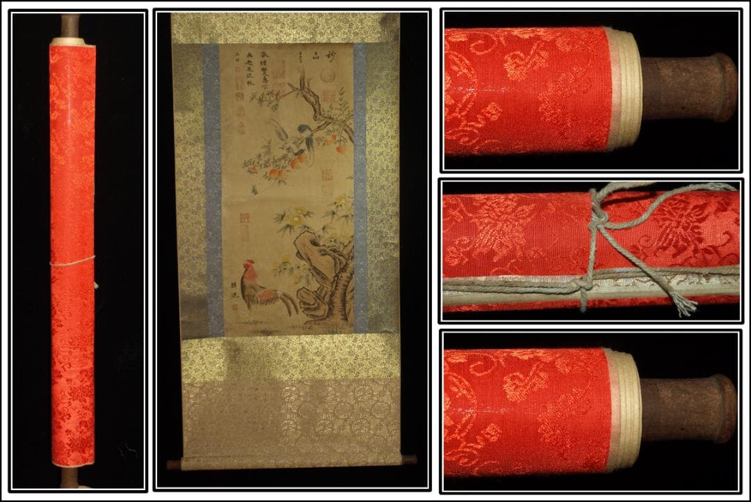 中国古美術 唐時代の人物図　肉筆絵　激安骨董品 BD312A13-2