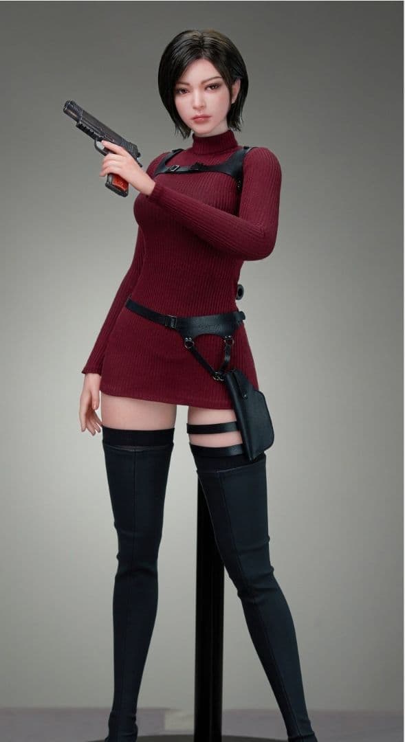 新品未使用　1/3　アクションフィギュア　チャイナ服付　エイダ・ウォン　バイオ