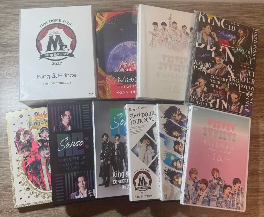 【キンプリ】コンサートDVD&Blu-ray 10枚セット　★最終値下げ