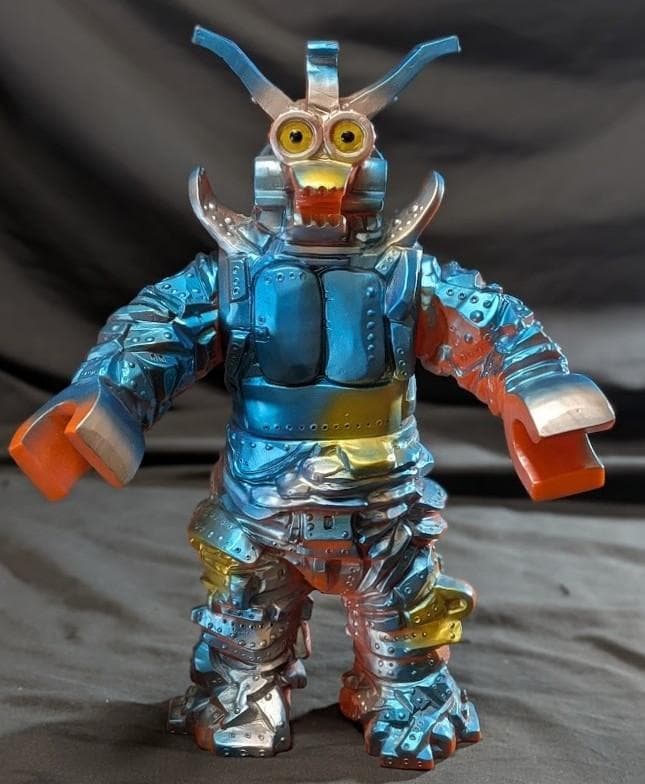 ジャイアントガルバン「キャプテンウルトラ」登場怪獣（ブルマァク復刻）ソフビ