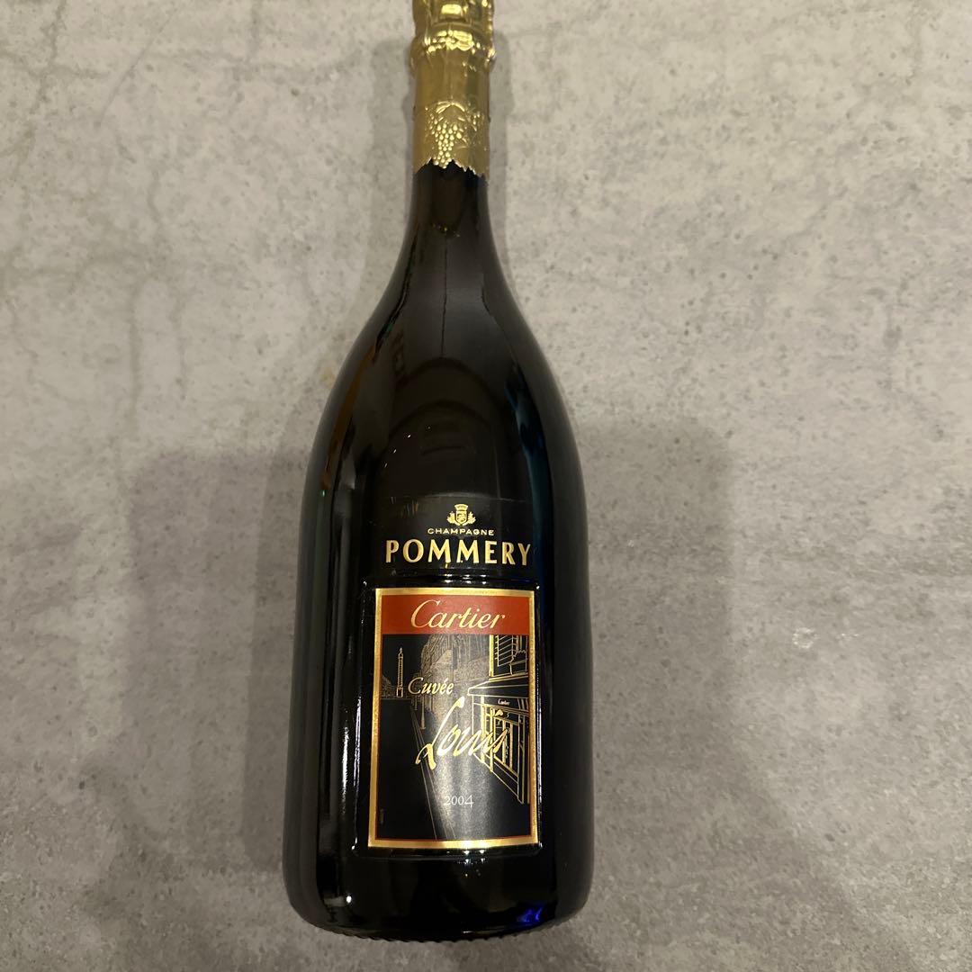 シャンパン ポメリー カルティエ キュヴェ ルイーズ 2004年