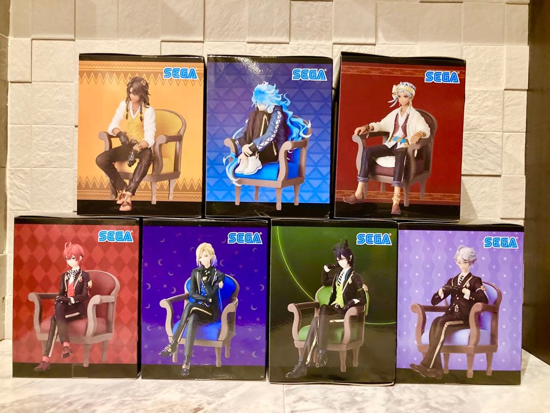 ツイステ プレミアムグレイスシチュエーションフィギュア 全７種 イデア マレウス