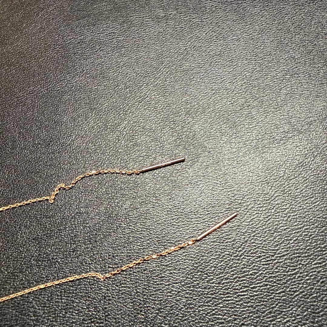 Canal 4°C チェーンピアス 10K YG