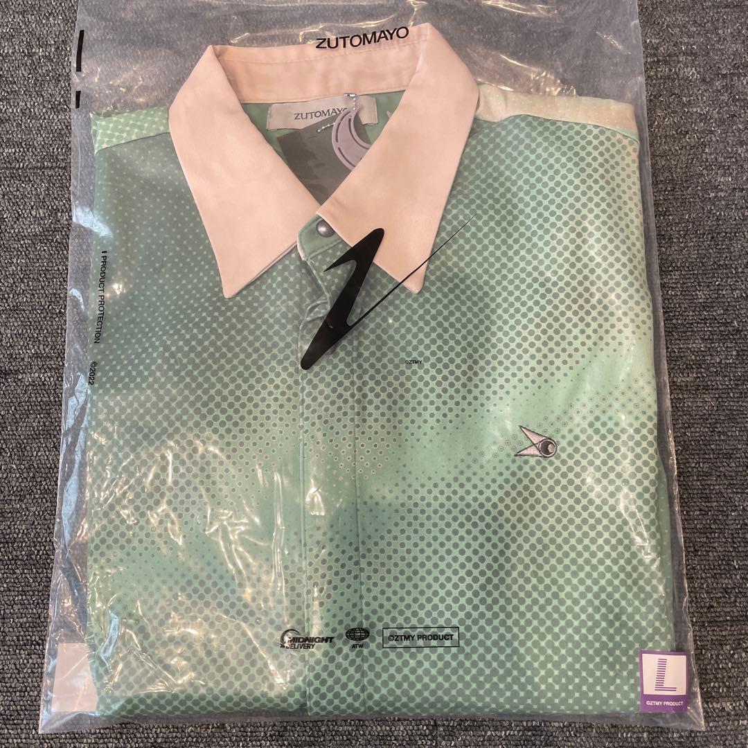 ずとまよ　ブラックホールシャツ　グリーン　Lサイズ　配送限定