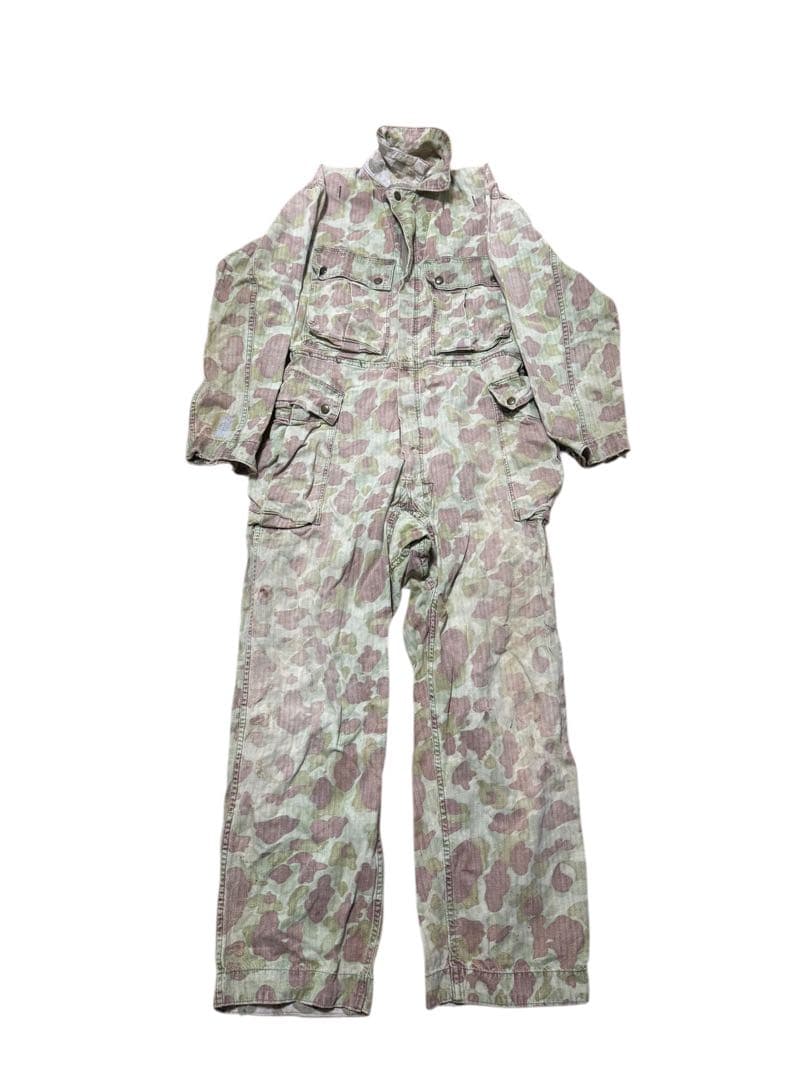 40's ダックハンター カモ 初期 M-42ジャングルスーツ フロッグスキン