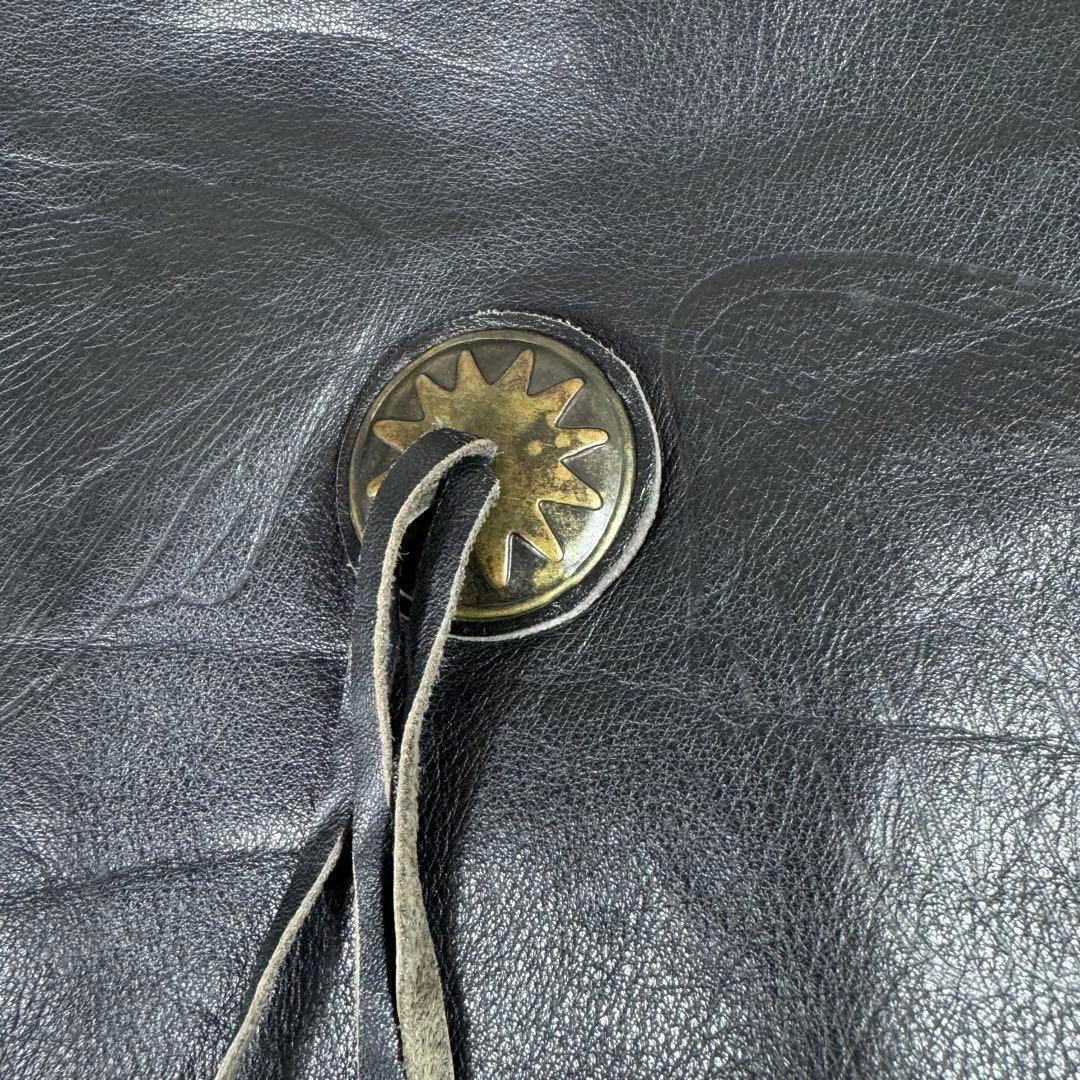 キングサイズ 44 ハーレー WillieG フリンジ ライダース レザー