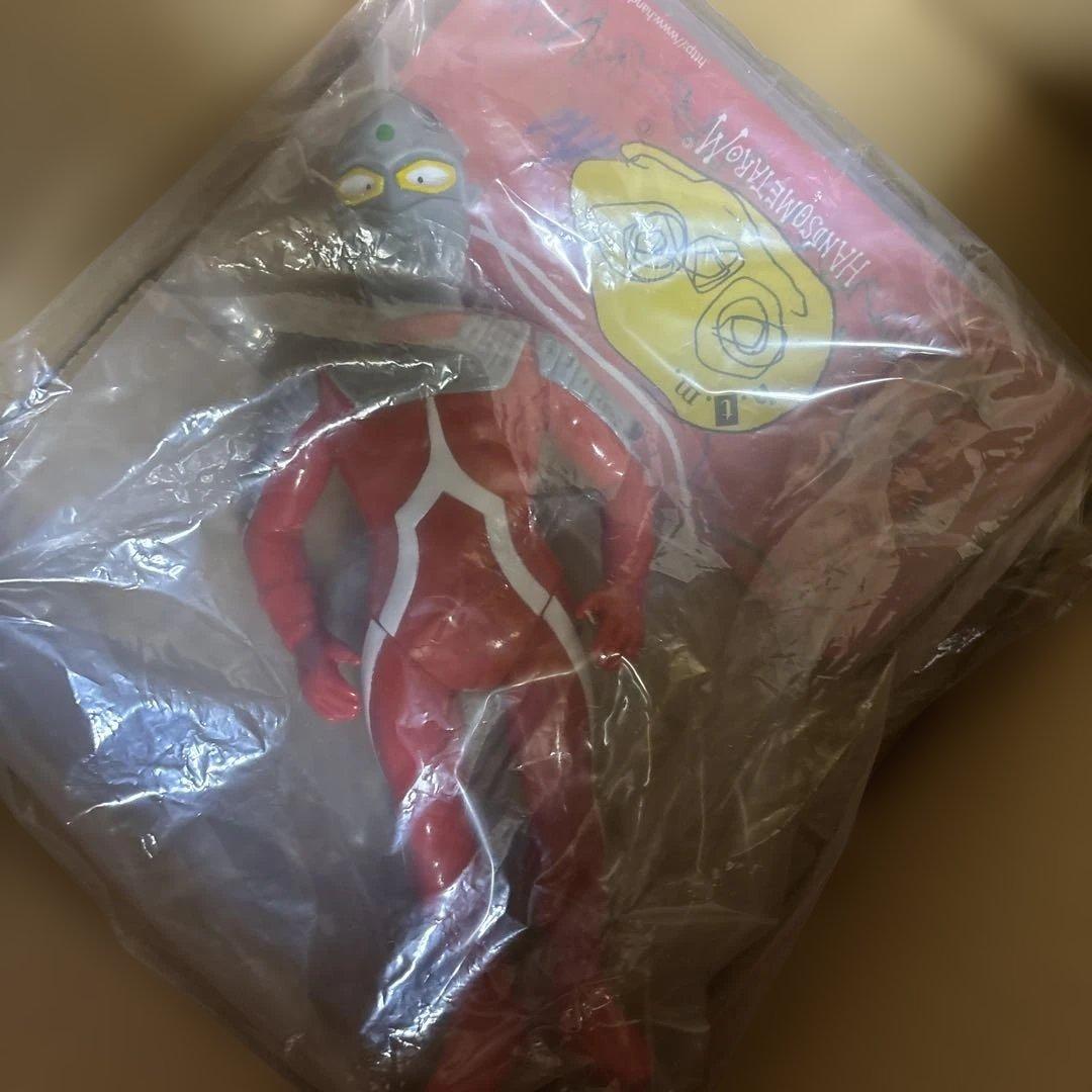 ハンサムタロウエム ウルトラセブン ソフビ 検ブルマァク ウルトラマン