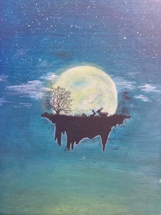 『 In the moonlight 』原画B3size
