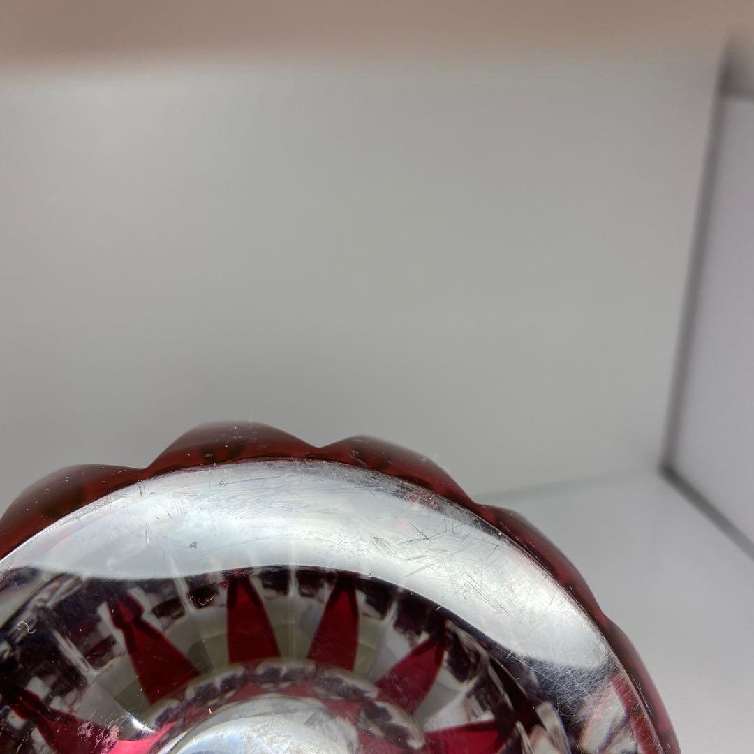 サンルイ　クリスタルカット　ベース　高さ27.4㎝トトオ　東な7-0921☆1F