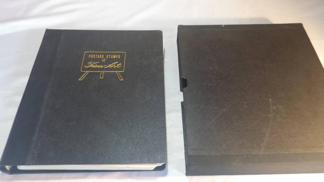 希少! 世界絵画切手アルバム 美術切手 ボストーク １９６６～１９６９ ｍ下Y
