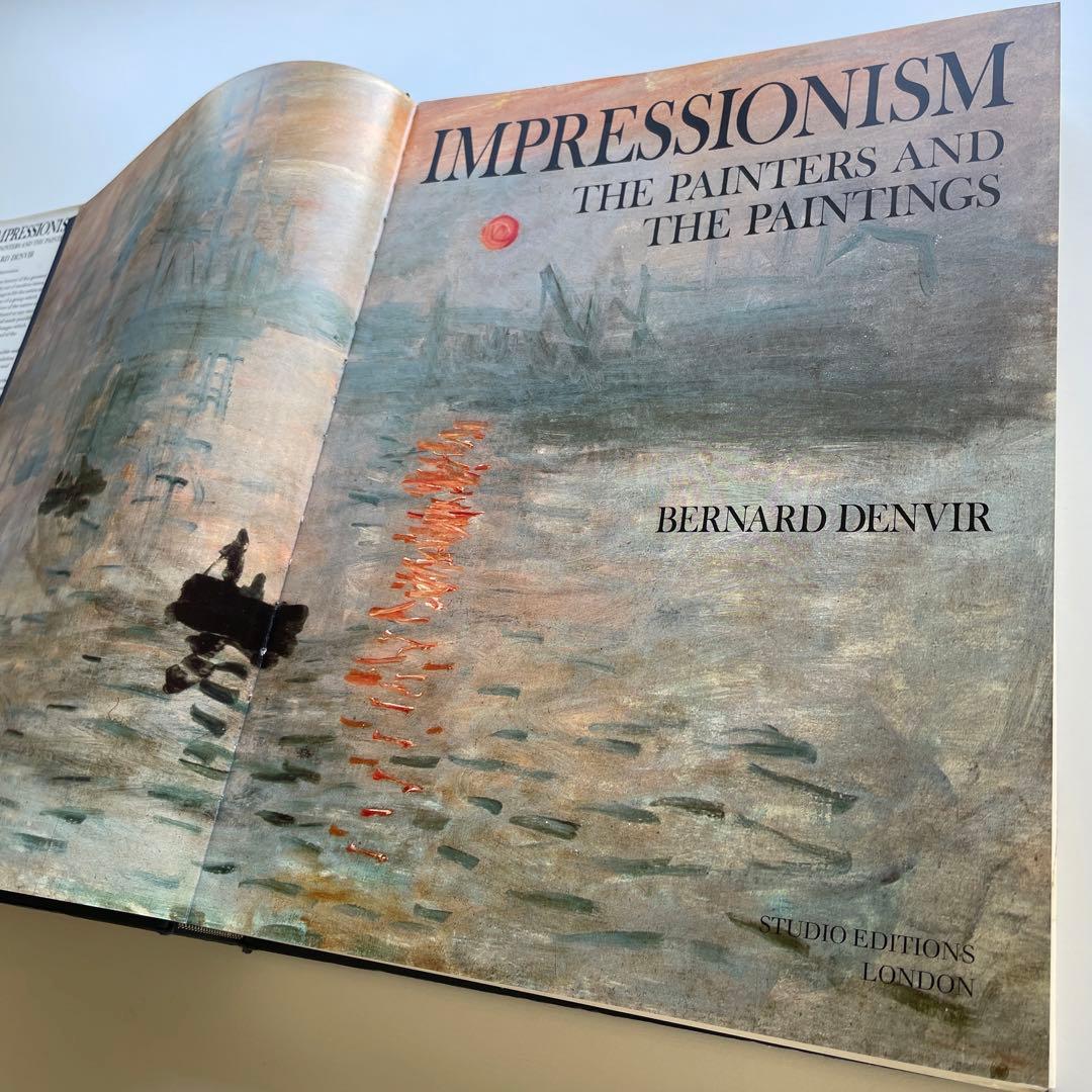 超大型絵画書籍「IMPRESSIONISM」（印象派の画家と絵画）