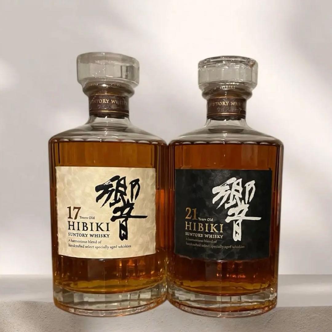 【正規品】サントリー 響17年 響21年 2本セット 新品未開封 マイレージ有