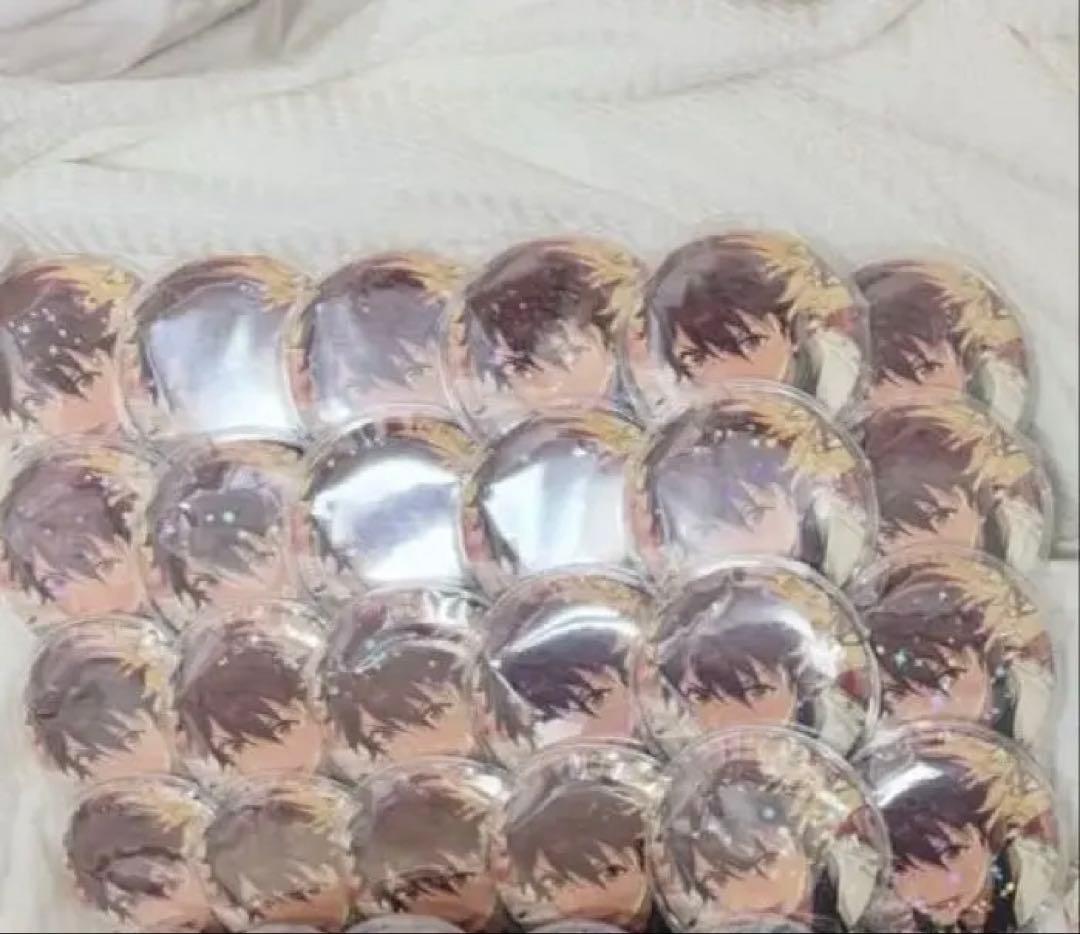 守沢千秋 椎名ニキ缶バッジ A4 2面