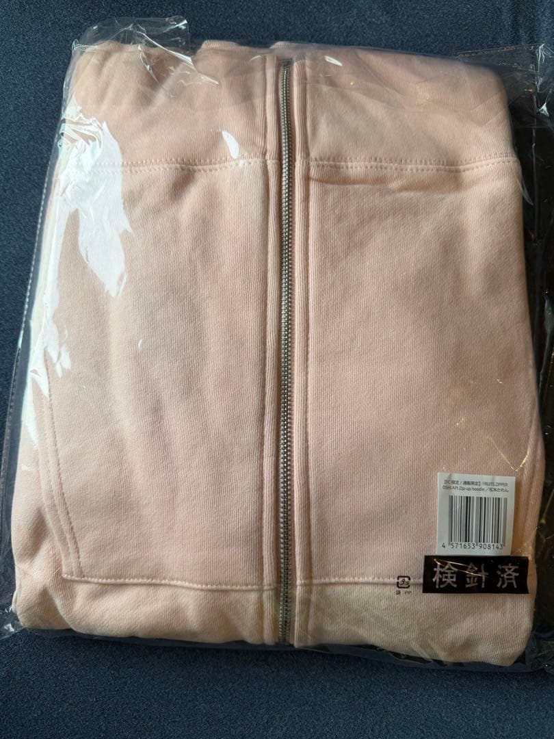 FRUITS ZIPPER OSHI APIパーカー　松本かれん