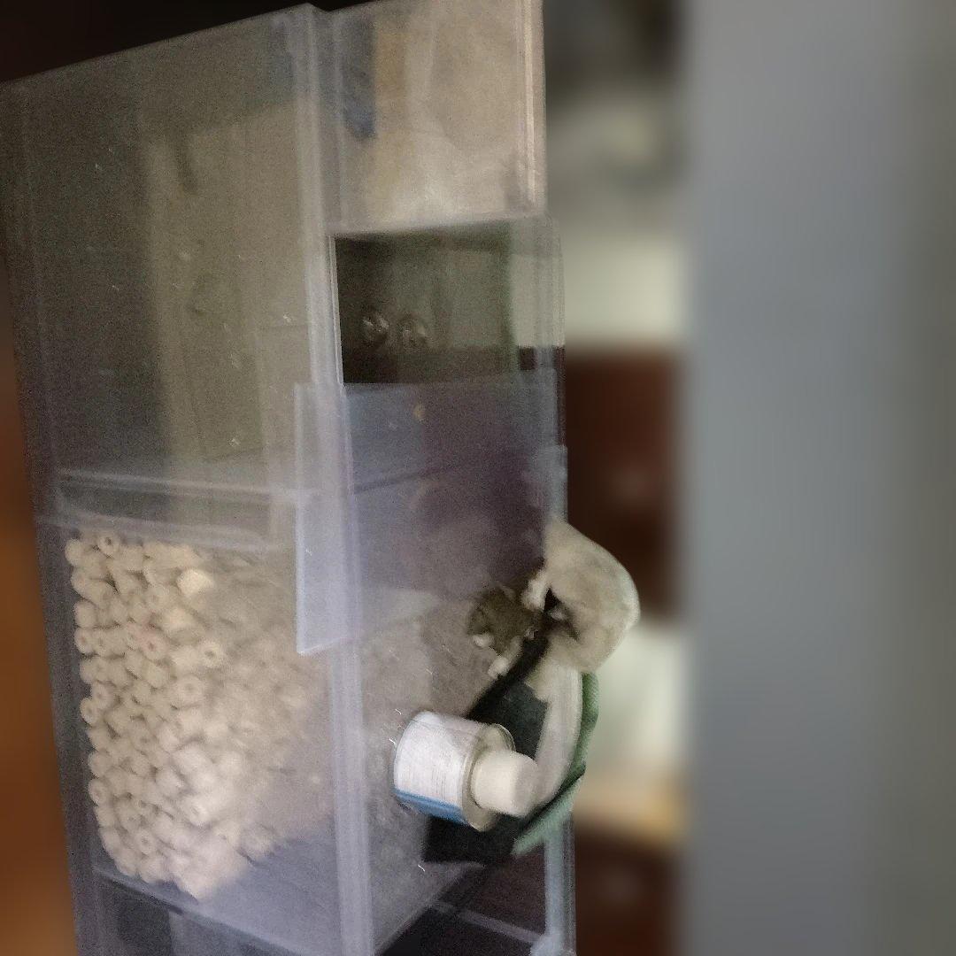 アクリル水槽 大きい 金魚用９０x４５x４５オーバフロー生体付きません