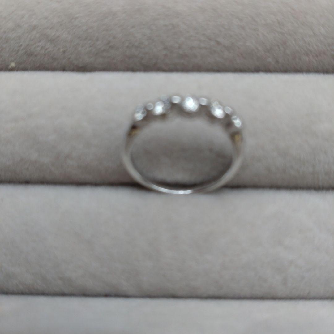 PT900ダイヤモンドピンキーリング