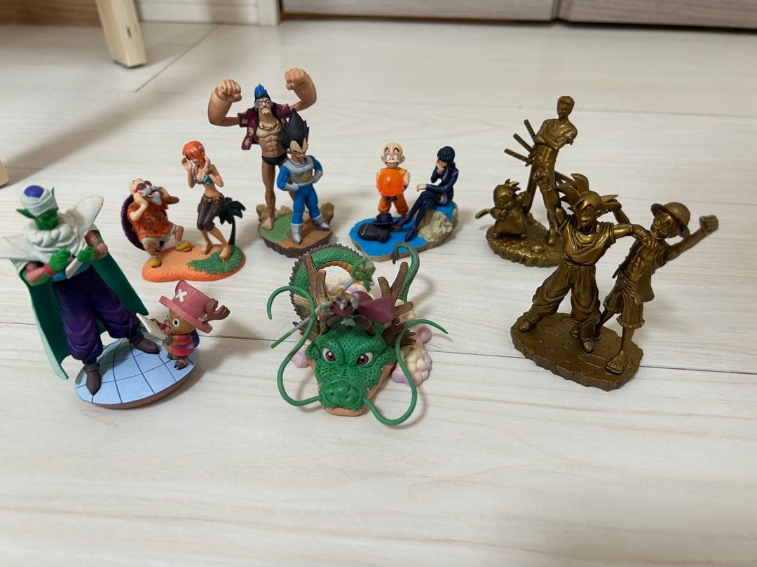 ドラカプ　ドラゴンボール ワンピース コラボフィギュアセット