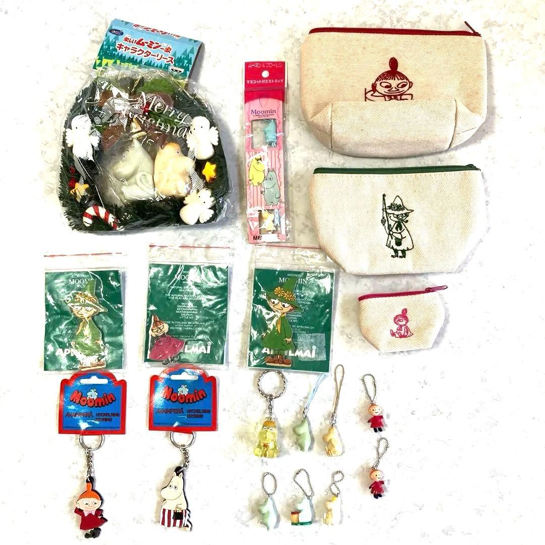 ムーミンキャラクターグッズ ストラップ　キーチェーン　まとめ売り