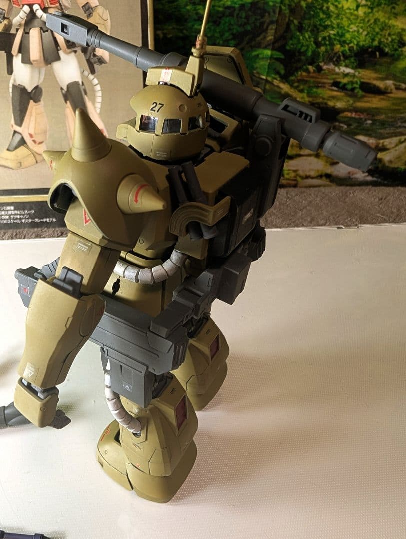 MS-06K　ZAKUCANNON 塗装済み完成品　マスターグレード