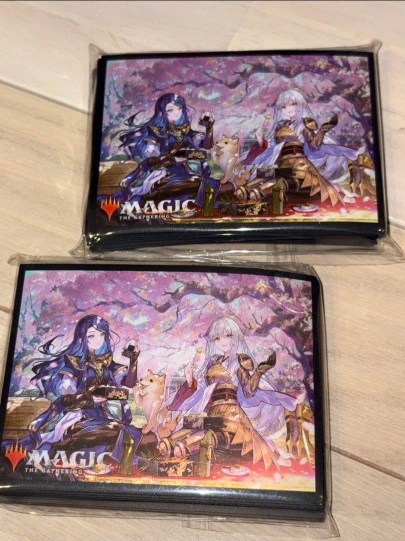 MTG 放浪皇のお花見 スリーブ 100枚セット