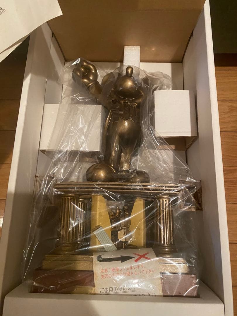 【非売品】ディズニーオーケストラー ブロンズ像 オルゴール 第一生命