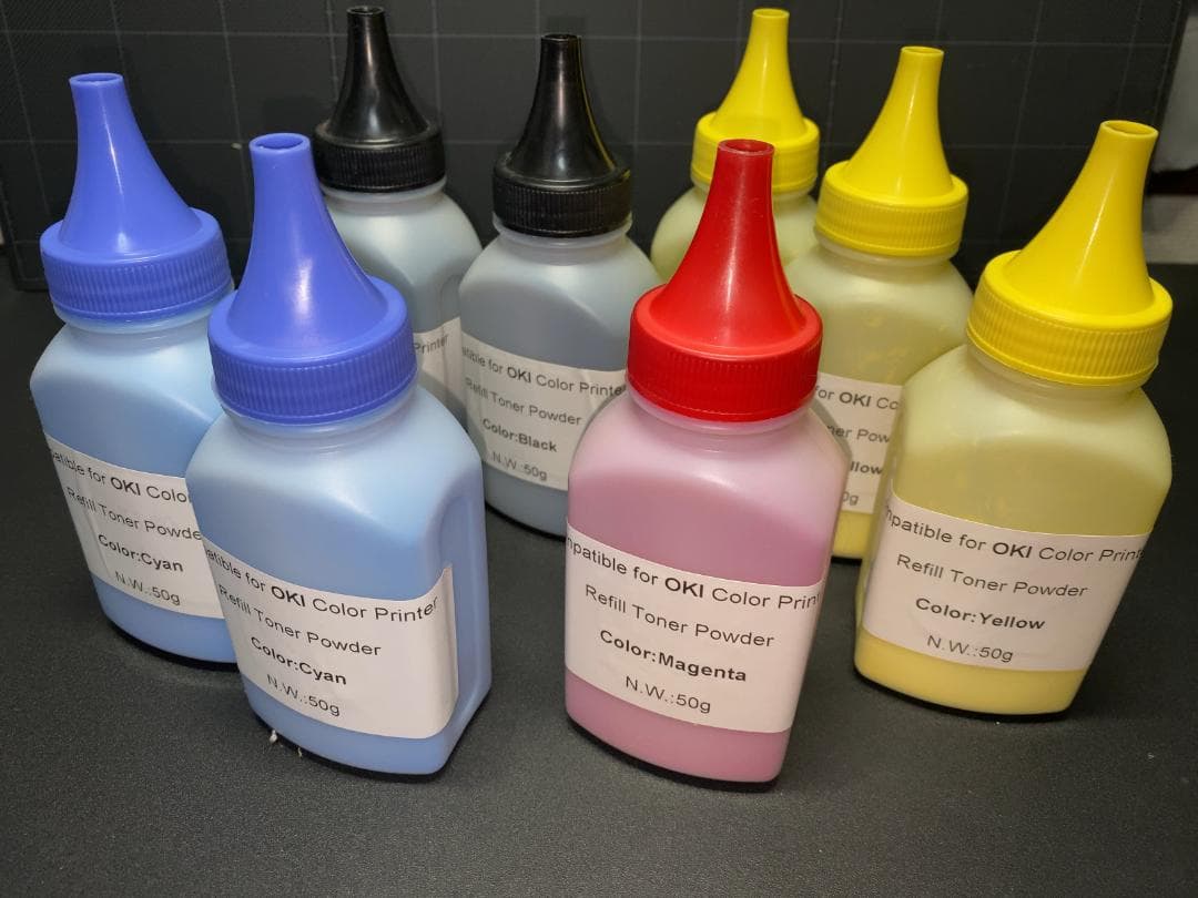 OKI カラープリンター用詰め替えインクセット