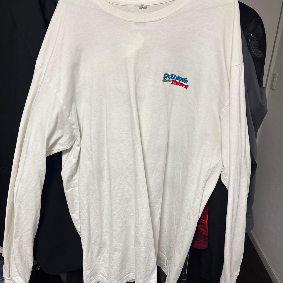 米津玄師着用doublet ロングスリーブTシャツ ホワイト