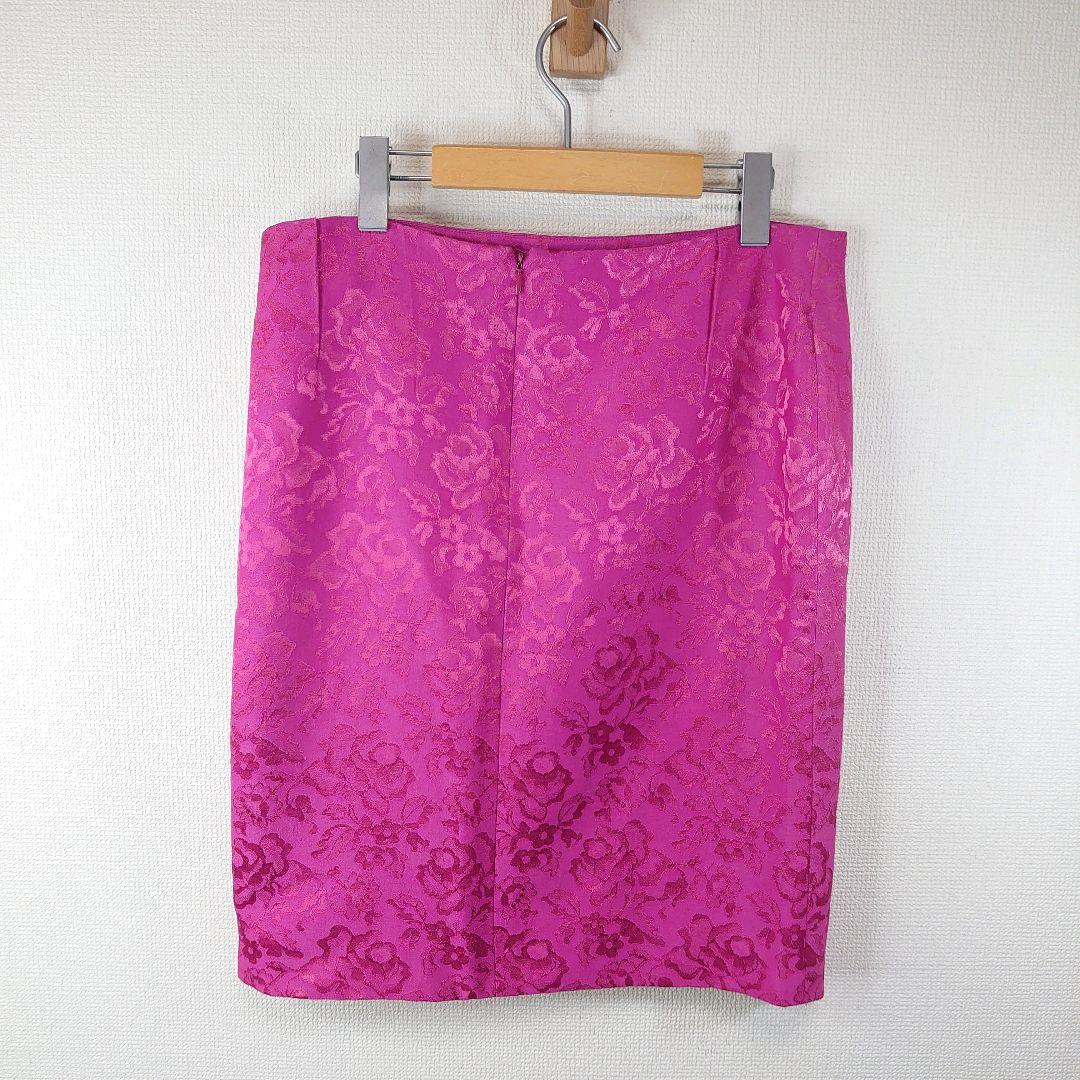 クリスチャンディオール　Boutique タイトスカート 花柄　刺繍 総柄