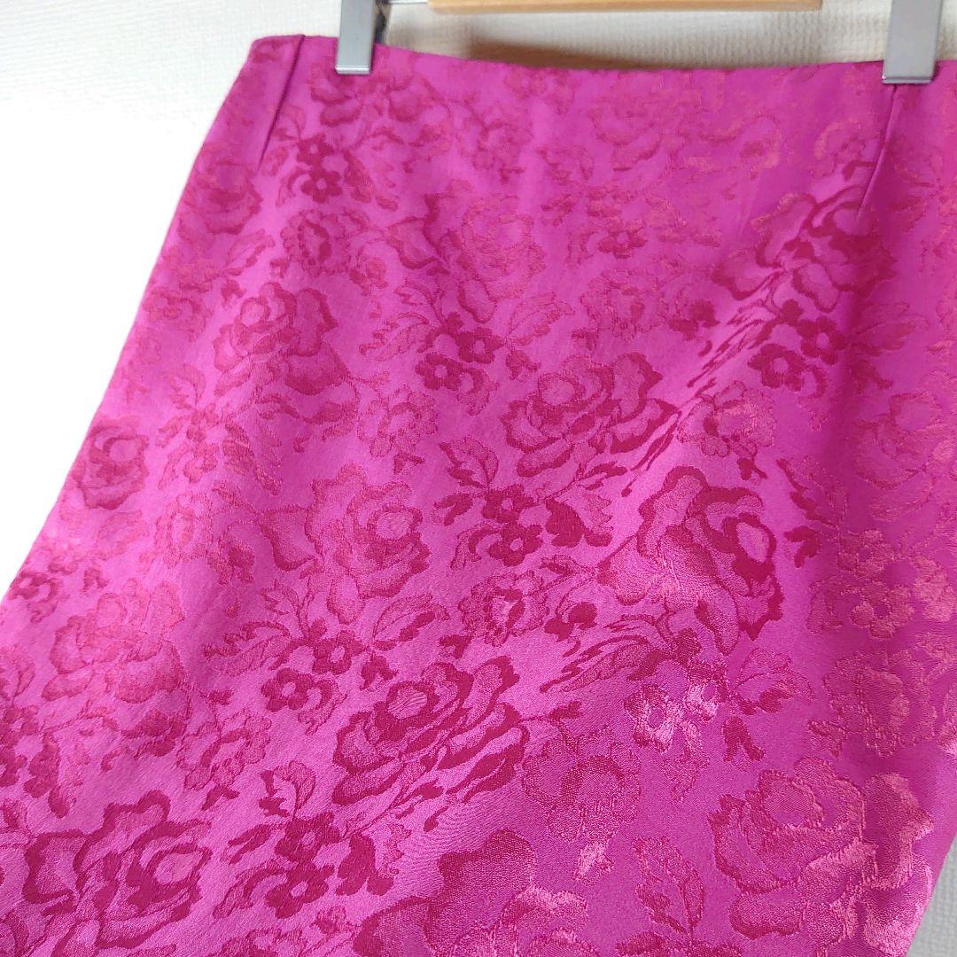 クリスチャンディオール　Boutique タイトスカート 花柄　刺繍 総柄