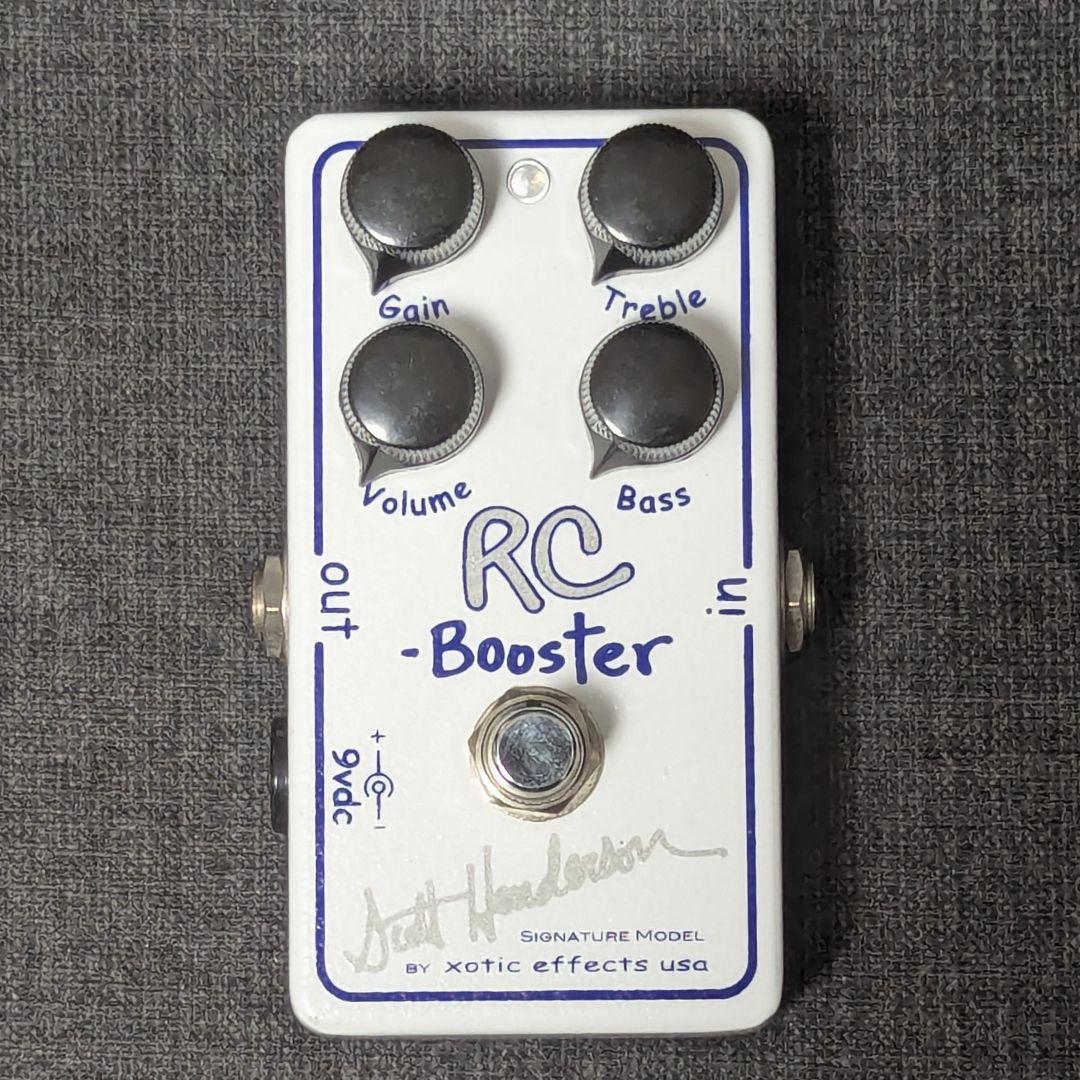 Xotic RC Booster スコット・ヘンダーソン シグネイチャー