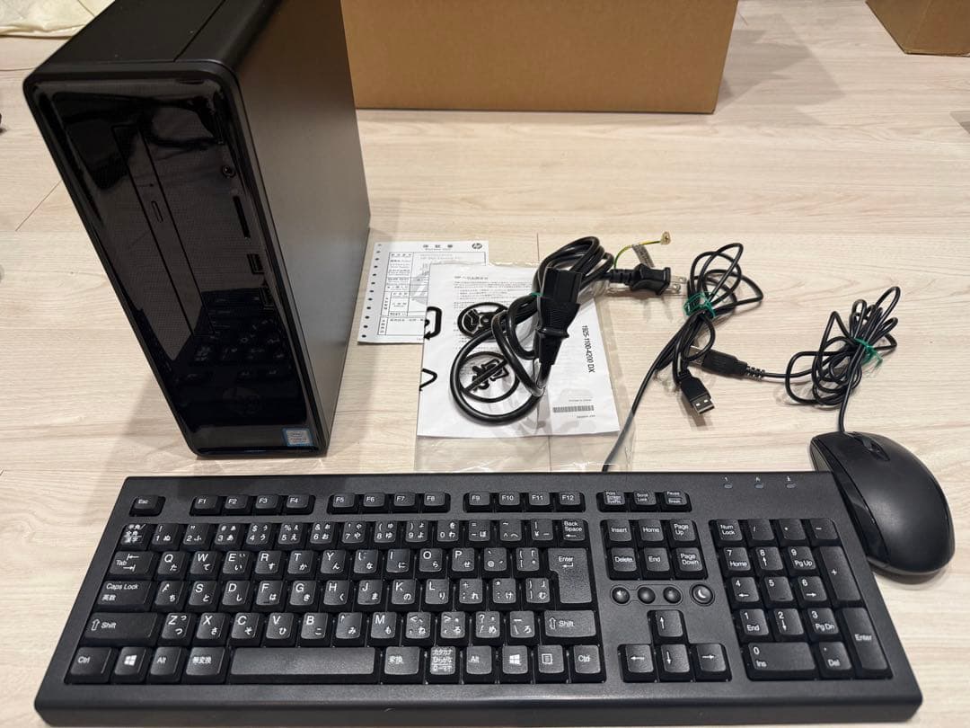 HP Slim Desktop PC Core i3 9世代 デスクトップ