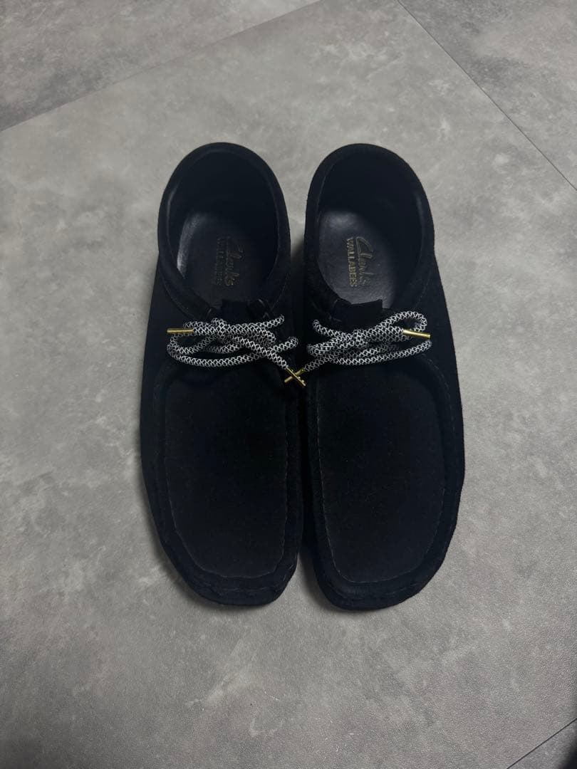 【Clarks】WALLABEES ブラック